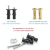 VALLVATER Toilet Seat Screws Stainless Steel Easy Install-4