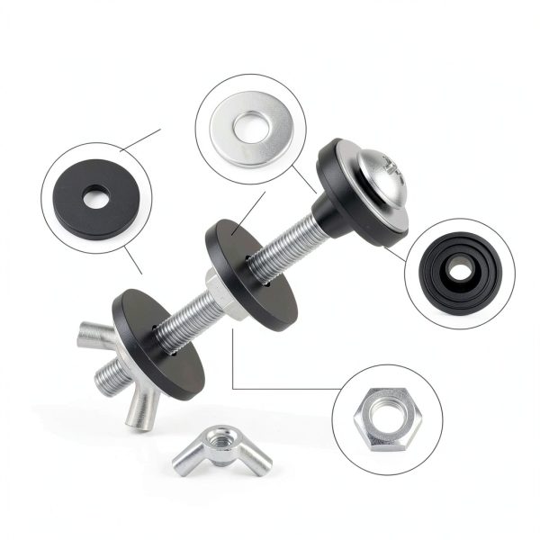 SATUY Toilet Tank Bolts Stainless Steel Leakproof Easy-3