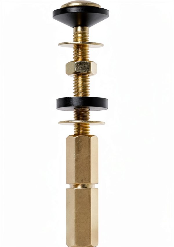 Jwodo Brass Toilet Tank Bolts Durable Leakproof Universal-2
