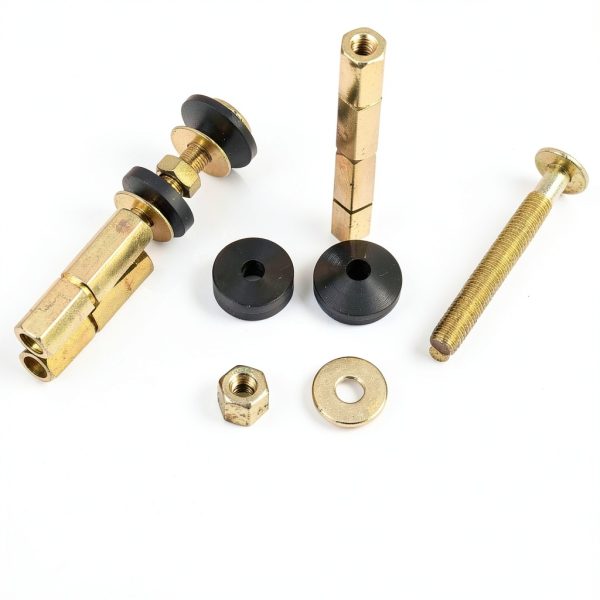 Hotop Toilet Tank Bolts Stainless Steel Brass Kit 4 Pack-6