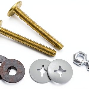 Closet Bolt Set Kissler Brass Round Gold-0