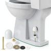 DALQUIS Toilet Bolt Set Iron Copper Plated-6