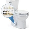 DALQUIS Toilet Bolt Set Iron Copper Plated-4
