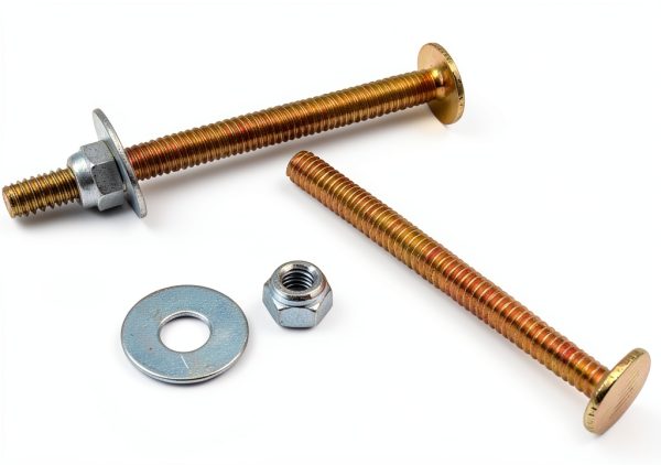 Plumb Pak Brass Toilet Bolts Hex Head 1/4-20 Set of 4-0