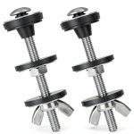 QFGasre Toilet Tank Bolts Stainless Steel Waterproof Gasket-0