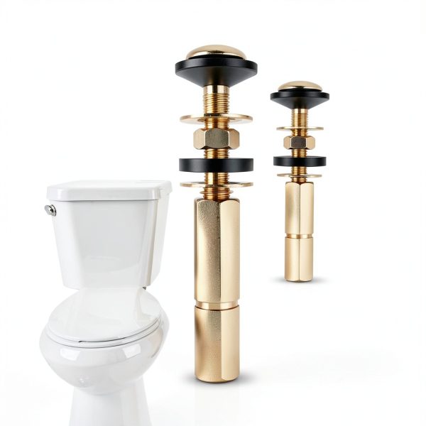 Hotop Toilet Tank Bolts Stainless Steel Brass Kit 4 Pack-2