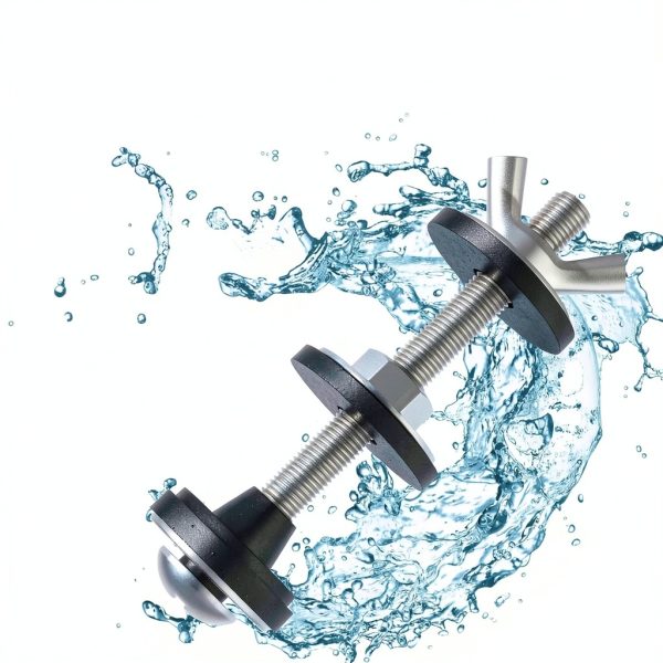 SATUY Toilet Tank Bolts Stainless Steel Leakproof Easy-2