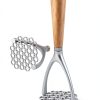 Potato Ricer Wood Handle Aluminum Alloy Kitchen Tool-3