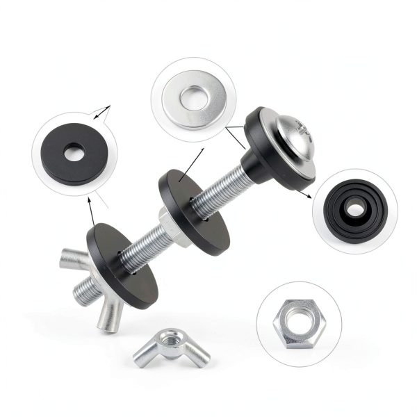 RiseDirectly Toilet Tank Bolts Stainless Steel Easy Install-3