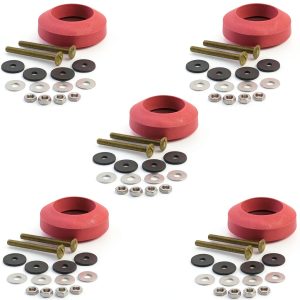 Fluidmaster Toilet Floor Bolts Washer Sets Durable-0