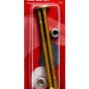 Plumb Pak Toilet Floor Bolts Brass Round Head 3.5 Inch-1