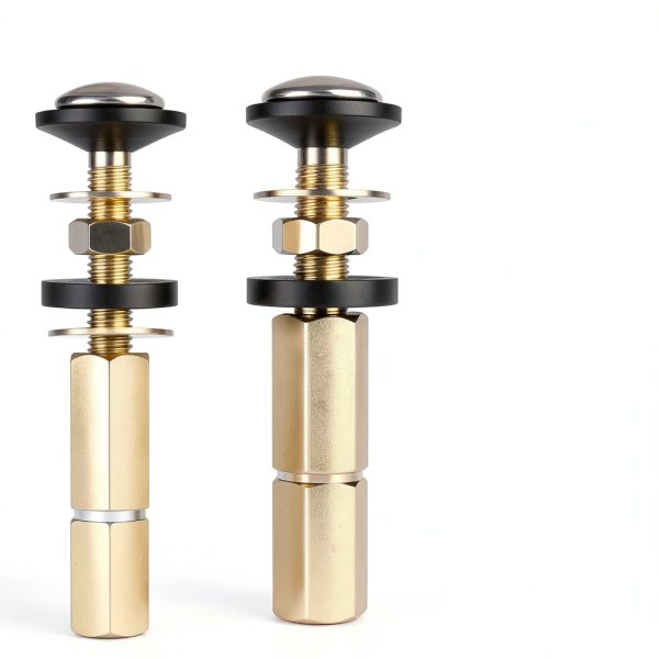 Hotop Toilet Tank Bolts Stainless Steel Brass Kit 4 Pack-3