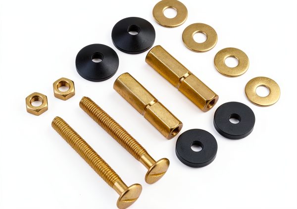 Jwodo Brass Toilet Tank Bolts Durable Leakproof Universal-4