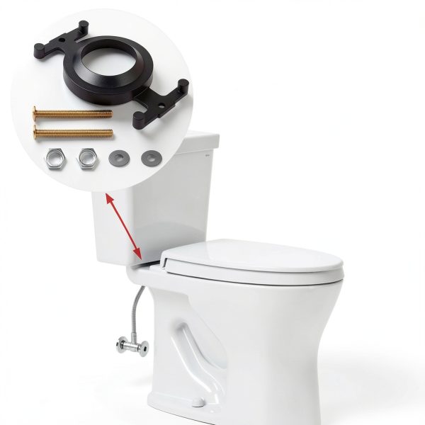 Poweka Toilet Tank Gasket Eljer Compatible Easy Installation-4