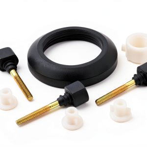 Mansfield Toilet Floor Bolts Plastic Set Unisex Adult-0