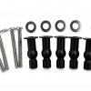 VALLVATER Toilet Seat Screws Stainless Steel Easy Install-0