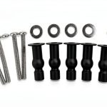 VALLVATER Toilet Seat Screws Stainless Steel Easy Install-0