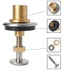 Weensmeil Toilet Tank Hardware Kit Stainless Steel Bolts-3