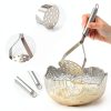 KitchenAid Stainless Steel Potato Mashers Set-4