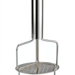 HIC Kitchen Dual-Action Potato Masher Stainless Steel-0