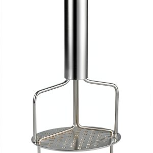 HIC Kitchen Dual-Action Potato Masher Stainless Steel-0