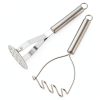 KitchenAid Stainless Steel Potato Mashers Set-2