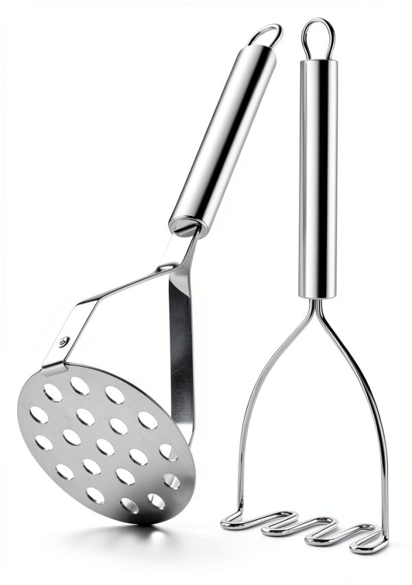 KitchenAid Stainless Steel Potato Mashers Set-0