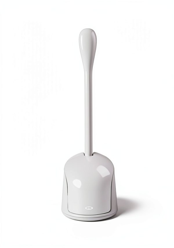 Toilet Brush OXO Good Grips Compact with Gray Canister 1 Pack-5